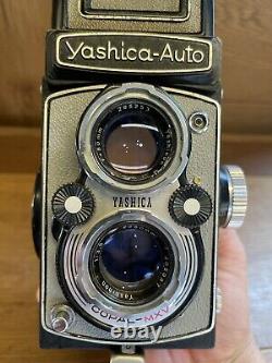 Opt Near Mint Yashica Auto TLR Film Camera Yashinon 80mm F/3.5 Lens From JP