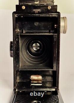 Plascaflex (Potthoff) Montanus V45 120 film camera TLR 6x6 Plascanar 1950's