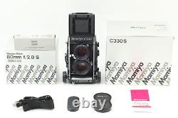 RARE Unused in Box Mamiya C330 Pro S Film Camera + 80mm f2.8 Blue Dot From JPN