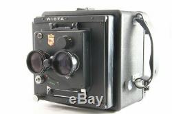 RARE WISTA 4x5 Large Format TLR with130mm F5.6 from Japan #1236