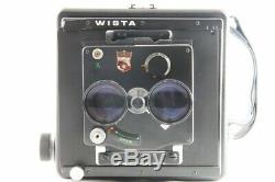 RARE WISTA 4x5 Large Format TLR with130mm F5.6 from Japan #1236