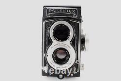 RARE! White Face MINT Rolleiflex T TLR Camera Body Type 2 75mm f3.5 Lens JAPAN