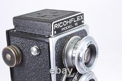 RICOHFLEX MODEL VII TLR Film Camera NEAR MINT FREE SHIPPING from Japan#348