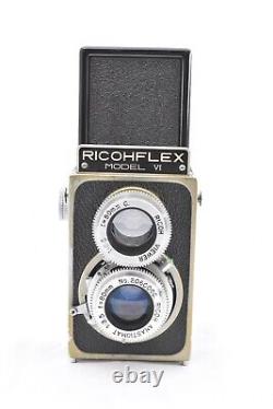 RICOHFLEX Model VI TLR 6x6 120 Film Camera from Japan (t5832)