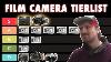 Ranking The Best 35mm And 120 Film Cameras Tier List