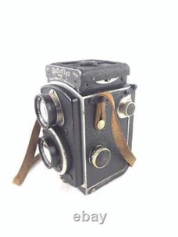 Rare Baby Rolleiflex original 4x4 127mm vintage TLR film camera f2.8