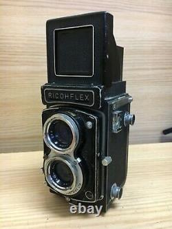 Rare Exc+5 Meter Works Ricoh Ricohflex DIA L 6x6 TLR Film Camera From JPN