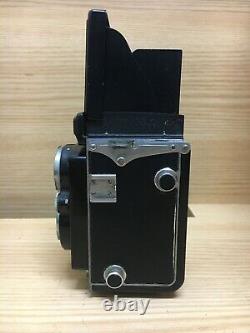 Rare Exc+5 Yashicaflex Model B TLR 6x6 Film Camera Yashikor 80mm F/3.5 Lens