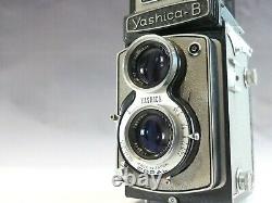Rare Grey Yashica B 6x6 120 Film Medium Format Tlr Camera 80mm F3.5 Lens