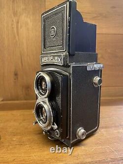 Rare Nikkor Lens Near Mint Aires Airesflex Z TLR 6x6 Film Camera From Japan