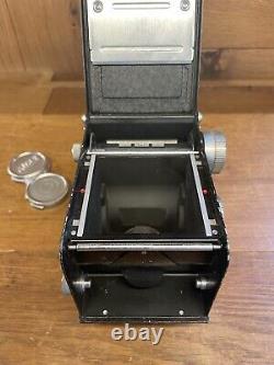 Rare Nikkor Lens Near Mint Aires Airesflex Z TLR 6x6 Film Camera From Japan