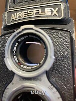 Rare Nikkor Lens Near Mint Aires Airesflex Z TLR 6x6 Film Camera From Japan