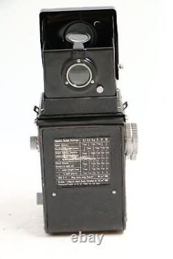 Rare Rollekonter II 6x6 Film Camera U. Hitonar 75/3.5 Tlr Japan Rolleiflex Copy