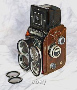 Rare Tele Rolleiflex with Sonnar 135 mm. Lens with Rolleinar 0.35 adapter