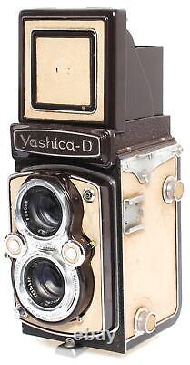 Rare Yashica D TLR Film Camera Yashikor 3.5/80mm Lens