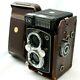 Rare Yashica MAT EM TLR Film Camera withLight Meter Shutter Working #TL991