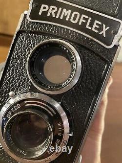 Rare in Box Near Mint Tokyo Kogaku Primoflex I First Model TLR Camera /Japan