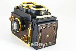 Rare in Box! Rollei Rolleiflex 2.8F AURUM Gold Edition TLR Camera JAPAN 5897