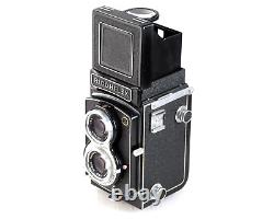 Ricoh Ricohflex New Dia 6x6 Film TLR Camera Riconar 80mm f/3.5 with Leather Case