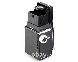 Ricoh Ricohflex New Dia 6x6 Film TLR Camera Riconar 80mm f/3.5 with Leather Case