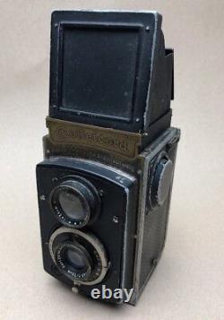 Rollei Rolleicord I Art Deco Shutter In working Zeiss 75mm lens Very Rare 1934