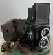 Rollei Rolleicord II 120 Film 6x6cm TLR Camera with Triotar Lens + Case #300