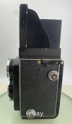 Rollei Rolleicord II 120 Film 6x6cm TLR Camera with Triotar Lens + Case #300