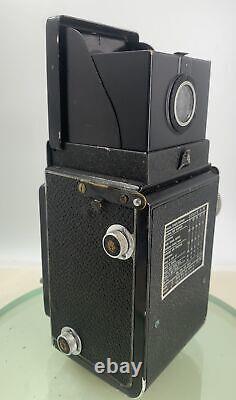 Rollei Rolleicord II 120 Film 6x6cm TLR Camera with Triotar Lens + Case #300