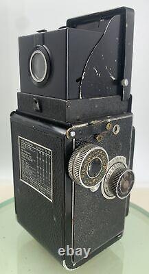 Rollei Rolleicord II 120 Film 6x6cm TLR Camera with Triotar Lens + Case #300