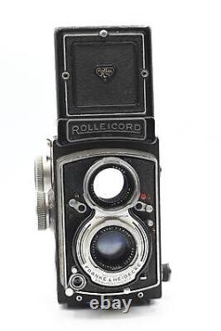 Rollei Rolleicord V TLR Film Camera with75mm f3.5 Xenar Lens Read #496