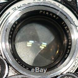 Rollei, Rolleiflex 2.8E2 TLR camera, metered version 80mm f2.8 Zeiss Planar lens