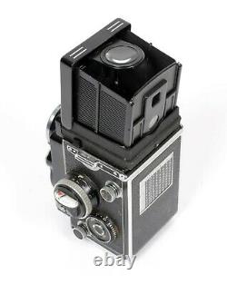 Rollei Rolleiflex 2.8F 6X6 TLR Camera Planar 80mm F2.8 Lens + cap case diffuser