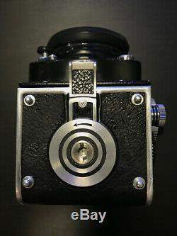 Rollei Rolleiflex 2.8F TLR Film Camera Planar 80mm F/2.8 Lens Tested Working
