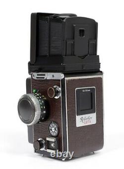 Rollei Rolleiflex 2.8FX 6X6 TLR Camera Planar 80mm F2.8 Lens + extras CLA