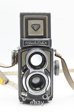 Rollei Rolleiflex 4x4 Baby Grey TLR Film Camera Gray #659