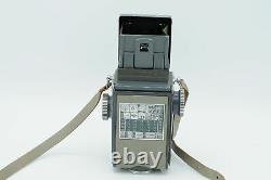 Rollei Rolleiflex 4x4 Baby Grey TLR Film Camera Gray (parts/repair) #814
