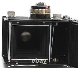 Rollei Rolleiflex T White Face TLR 120 Film Camera w. Schneider Xenar 3.5/75mm