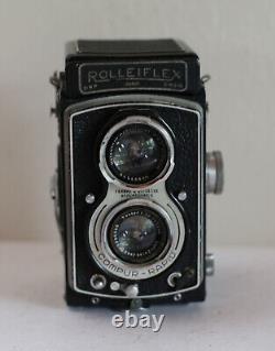 Rollei Rolleiflex TLR Camera Carl Zeiss Jena Tessar 7.5cm 13.5 Lenses