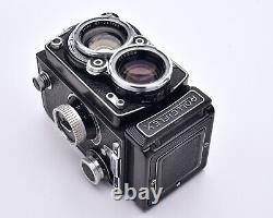 Rollei Rolleiflex TLR Film Camera Carl Zeiss Planar f/2.8 80mm Lens READ (#8049)