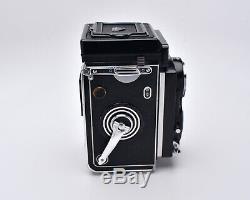 Rollei Rolleiflex TLR Film Camera Carl Zeiss Tessar f/3.5 75mm Lens READ (#6899)