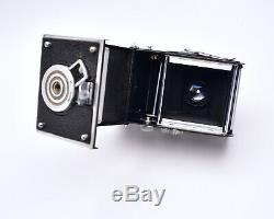 Rollei Rolleiflex TLR Film Camera Zeiss Opton Tessar f/3.5 75mm Lens READ (6901)