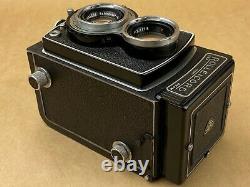 Rolleicord III vintage 6x6 TLR camera with 75mm Xenar Lens takes 120 Film Works