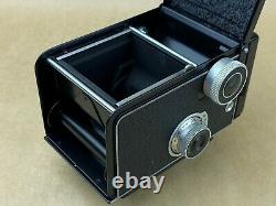 Rolleicord III vintage 6x6 TLR camera with 75mm Xenar Lens takes 120 Film Works