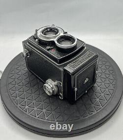 Rolleicord V TLR 120 Format Film Camera Xenar 75mm f/3.5 Lens + Lens Hood #718