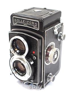 Rolleicord VA Type 2 TLR Medium Format Camera, with Xenar 75mm f/3.5 Lens + Case