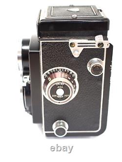 Rolleicord VA Type 2 TLR Medium Format Camera, with Xenar 75mm f/3.5 Lens + Case