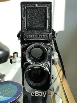 Rolleiflex 2.8 120 TLR Camera Vintage Rollei Medium Format Analog Film Zeiss