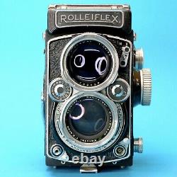 Rolleiflex 2.8 D Model K7D Camera TLR Xenotar 80mm 2.8 Lens Worn Fully Working