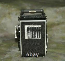 Rolleiflex 2.8 F Planar white Face 12/24 TLR Parts Camera S. No. 2476879
