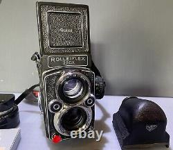 Rolleiflex 2.8 GX Film Camera 6x6 + accessories Excellent condition